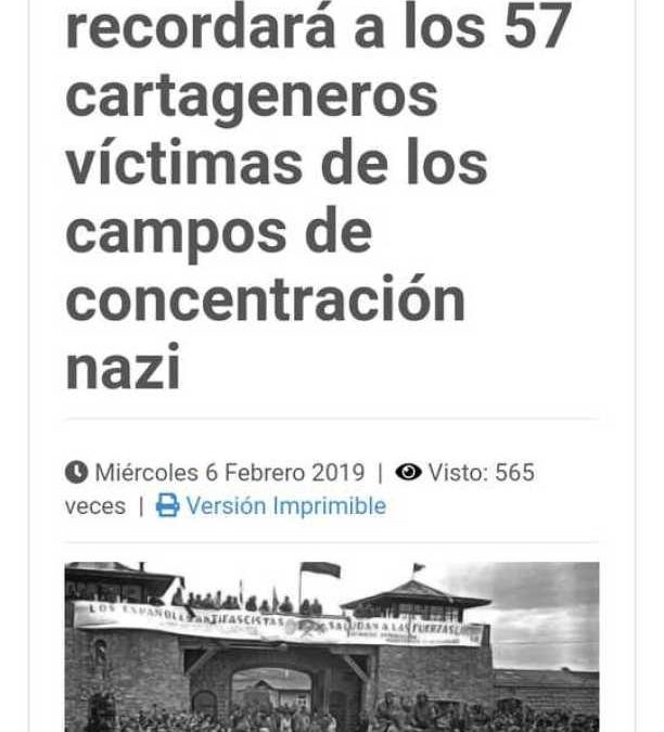  HOMENAJE EN CARTAGENA