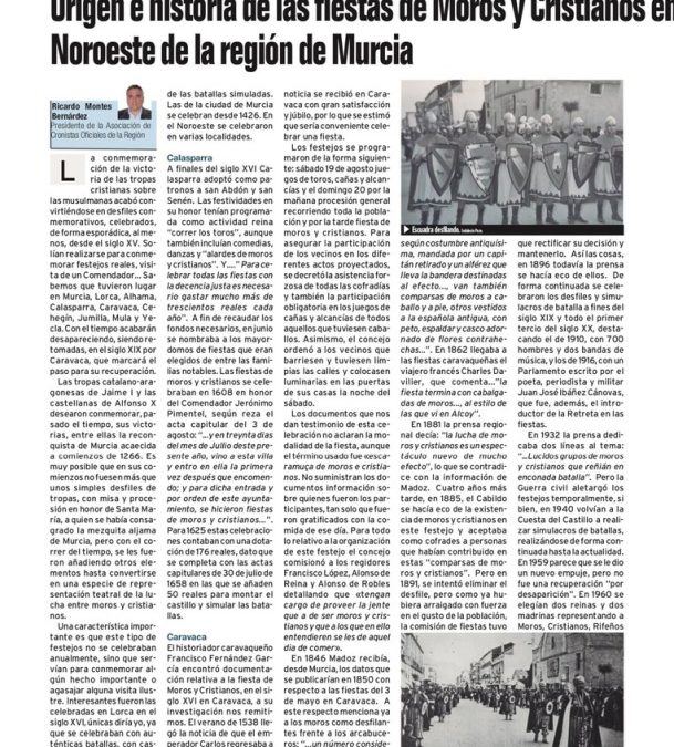 ARTÍCULOS DE RICARDO EN EL PERIÓDICO EL NOROESTE 
