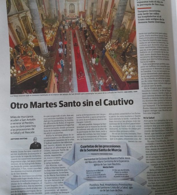 CRÓNICAS COFRADES Y NO COFRADES DE Y SOBRE NUESTROS CRONISTAS