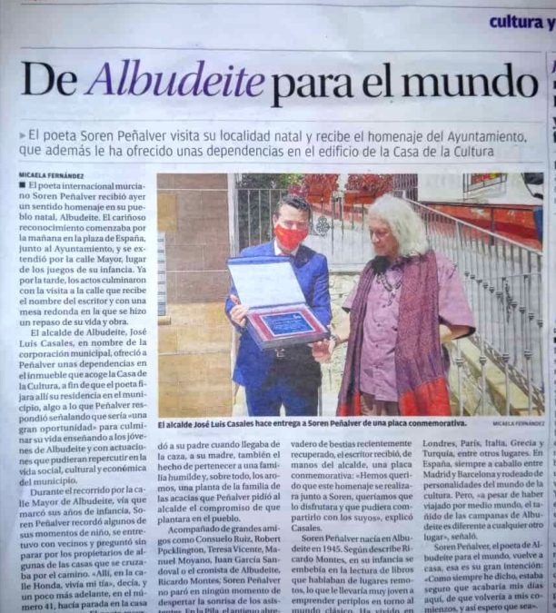  HOMENAJE A SOREN PEÑALVER